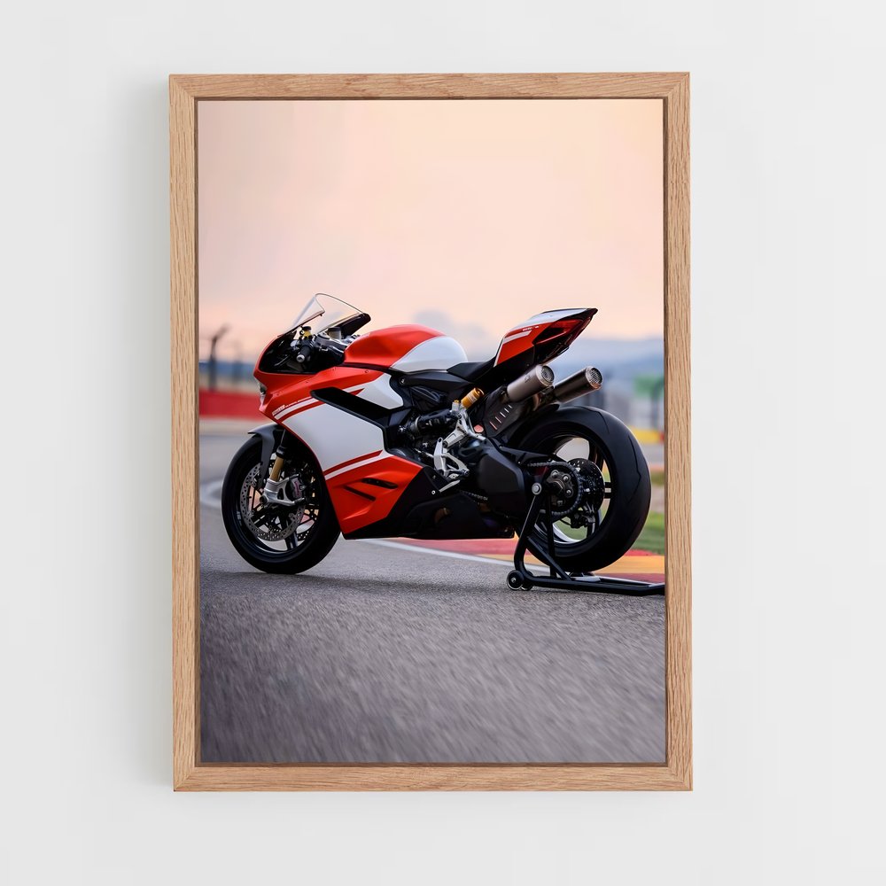 Poster v Panigale raffiné – affiche Ducati (vue 4)